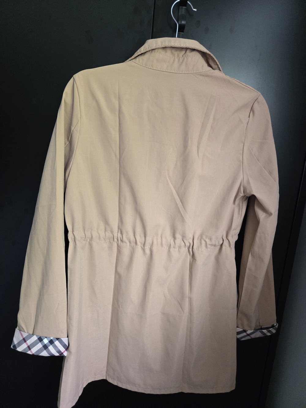 Beige Button Down - Picture 2 of 2